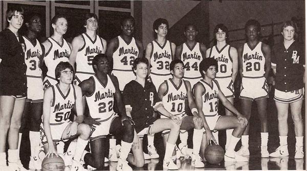 1980-1 Brother Martin JV Basketball Squad