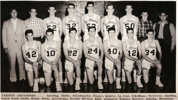 St. Aloysius Basketball Team 1960-1