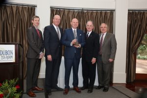 Ryan Gallagher '00, David Gallo '77, Chris Biehl, John Devlin, and Greg Rando '77