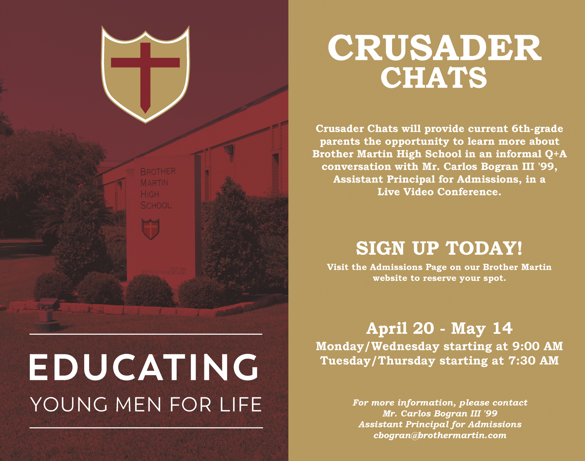 Crusader Chats - Updated