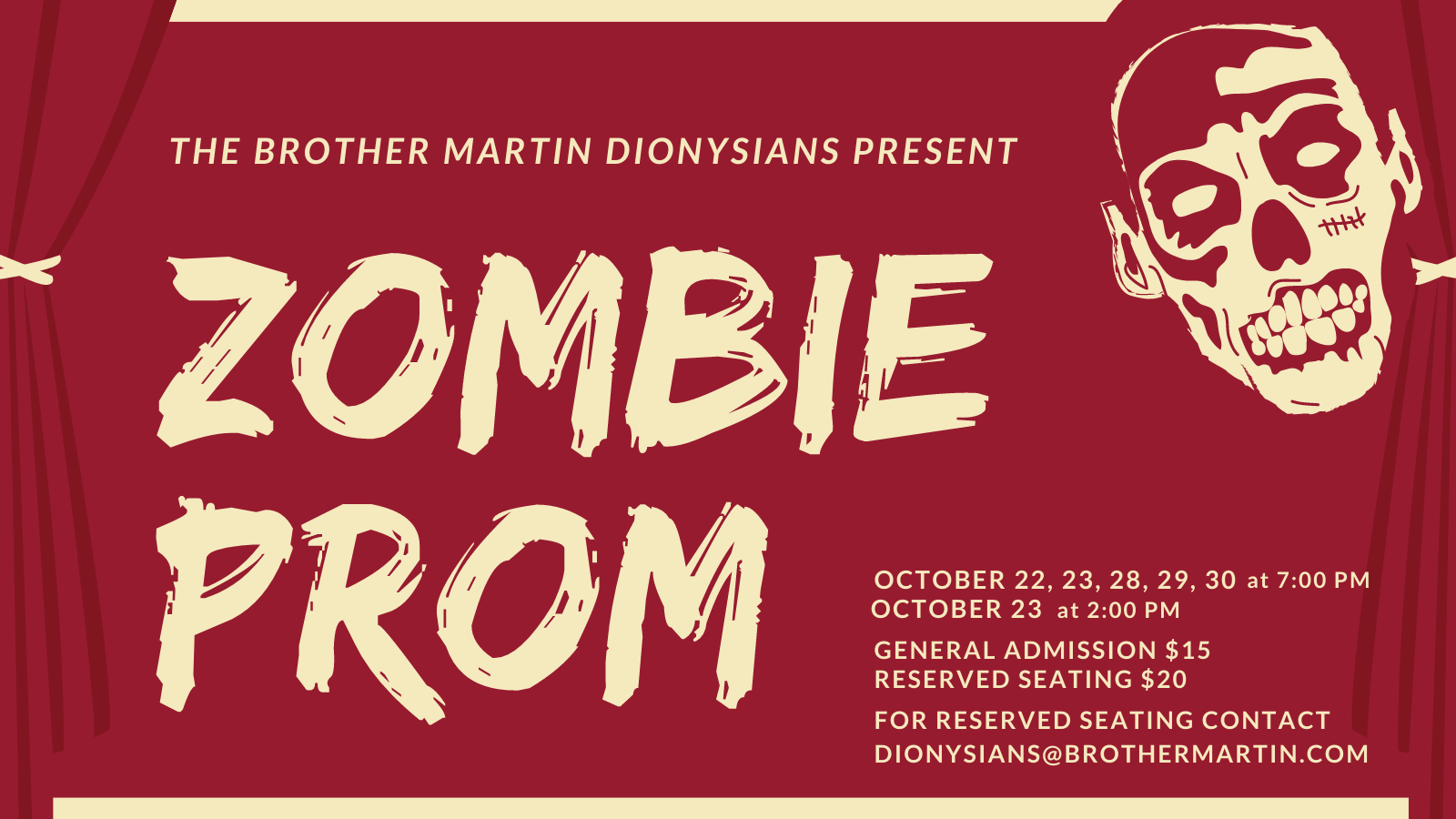 Zombie Prom Twitter