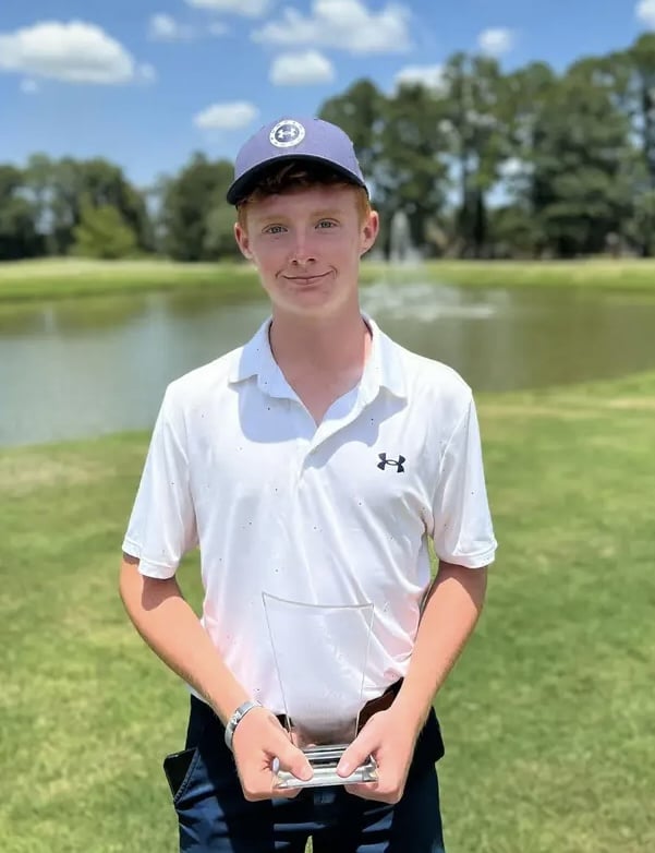 Gavin McDermott Wins 1st in Kelly Gibson Golf Tournament