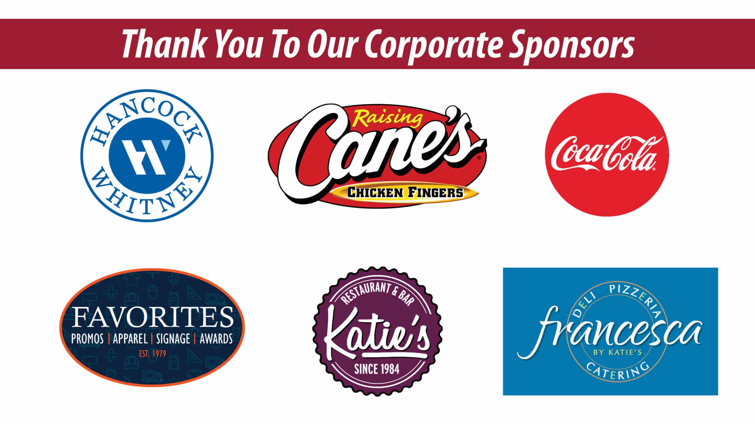 corporate sponsors for power point