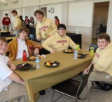 Class of 2027 enjoys their First Quarter Senior Lunch