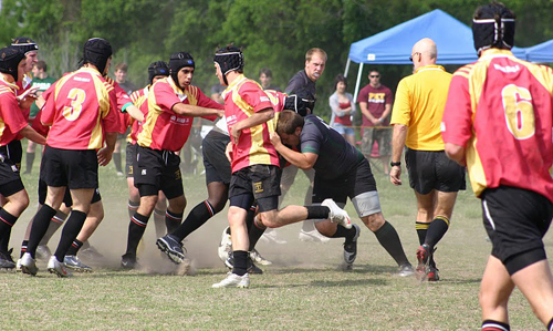 Crusader Rugby Action