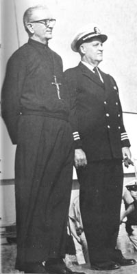 Brother Mark and Cdr. George Kelly 1969-70