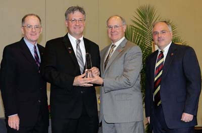 Dominick Caronna wins Brother More Schaefer Award