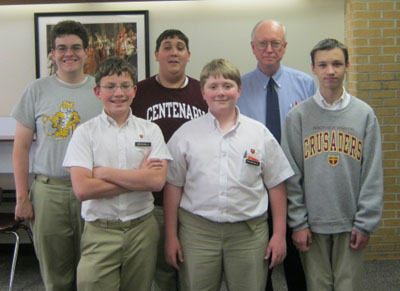 2010-11 Quiz Bowl Team