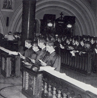 St. Aloysius Graduation 1965