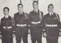 1953-4 Band Officers
