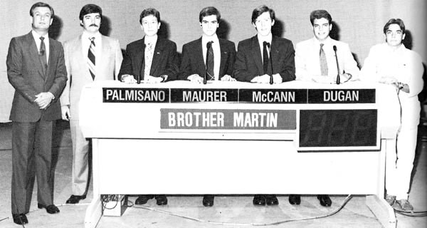Ricky Nuesslein and 1986-7 Quiz Bowl team