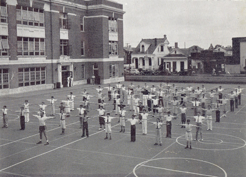 St. Aloysius P.E. Class 1938-9