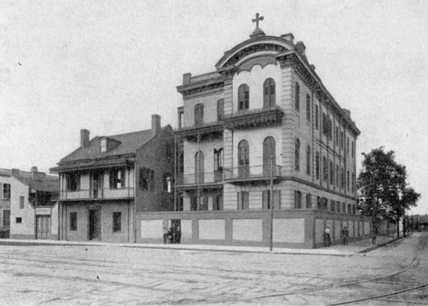 St. Aloysius at Rampart and Esplanade Avenues, 1903 picture