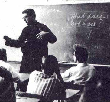 Brother Jean as Vocation Director 1964-5