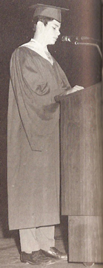 Arthur Demarest, Salutatorian