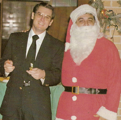 Brother Ivy and Santa 1980-1