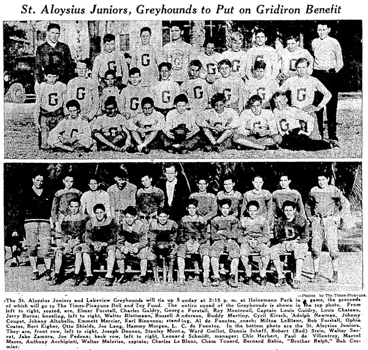 1934 Lakeview & Baby Panthers Teams