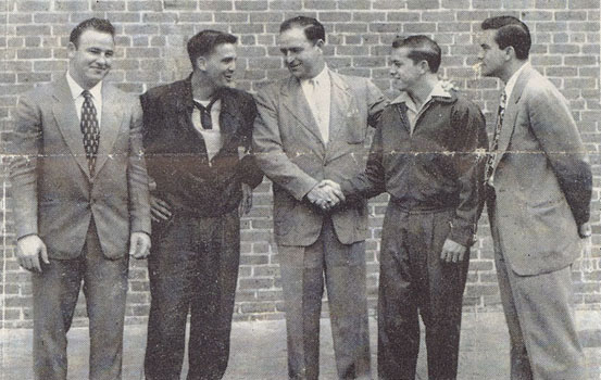 1953 Captains and Coaches
