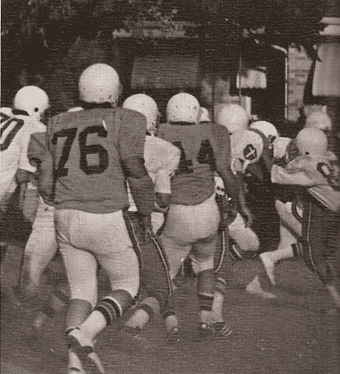 1978 JV Football Action