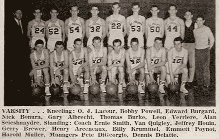 Crusader Basketball Squad 1959-60