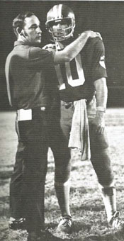 Coach Pat Morris & QB Joey Mattingly 1971