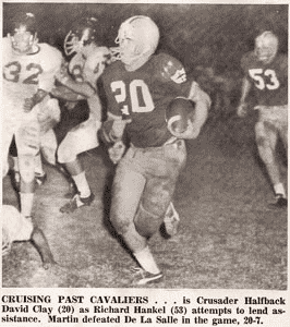 De La Salle Football 1970